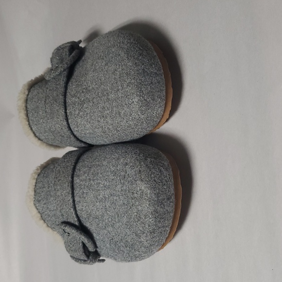 J.Crew Factory Buckle Clog Slipper Shoe Size 9 Womens Grey - Picture 3 of 14